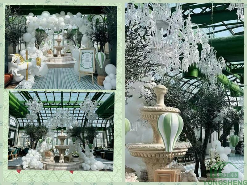 Victoria Wedding Greenhouse:The Perfect Blend of Romance and Elegance